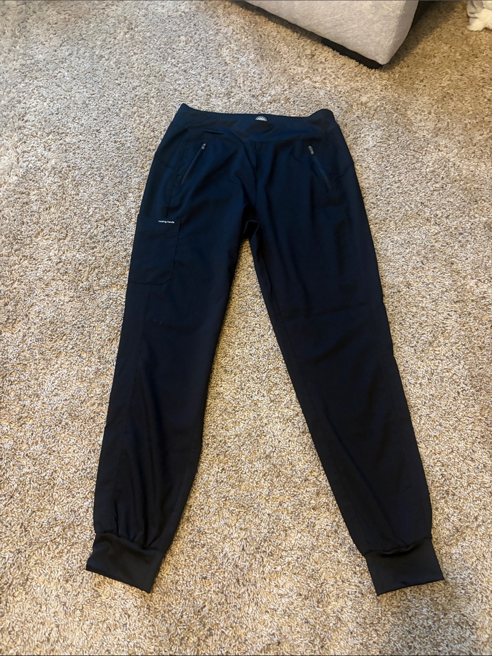 Women’s Black Jogger Scrub Pants